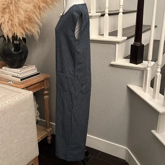 Madewell Navy Striped Jumpsuit - Picture 8 of 13